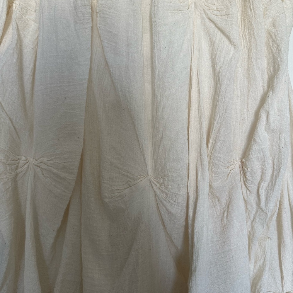 Cream Shabby Chic Maxi Skirt - Picture 5 of 6